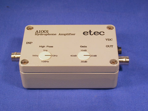 A1001 Hydrophone amplifier