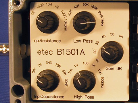 B1501 Hydrophone amplifier. close look